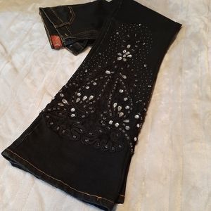 Azita Jeans with Rhinestones Women's Size 6